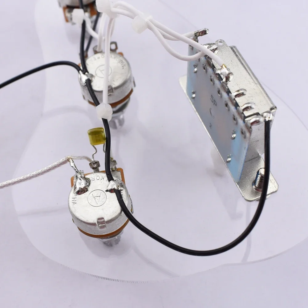 Electric Guitar Wiring Harness with 3 Pots 3 Electric Guitar Wiring Harness with 3 Pots - Image 3