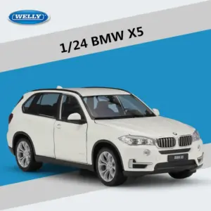 WELLY 1:24 White BMW X5 Diecast Model 11 S9d3e46bf921a4bff956588ecb1cb6df5S