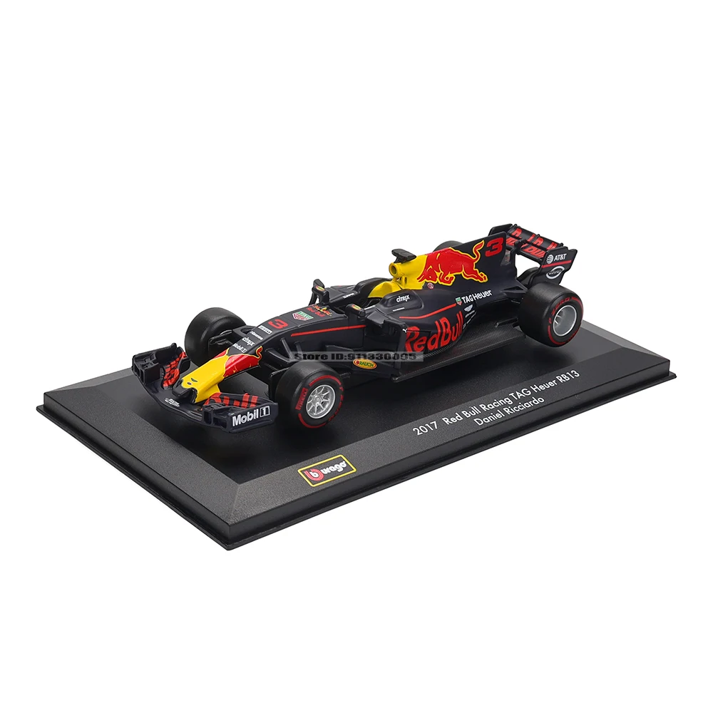 Bburago 1:32 Red Bull Racing RB13 Model Car 3 Bburago 1:32 Red Bull Racing RB13 Model Car - Image 3