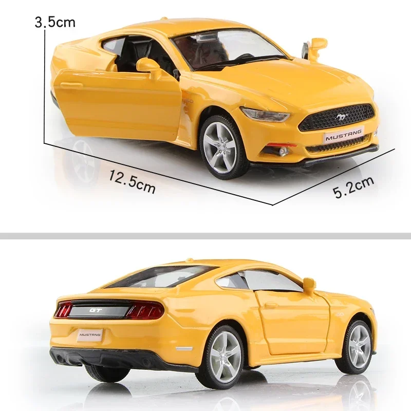 1:36 Scale Ford Mustang GT Diecast Model 8 1:36 Scale Ford Mustang GT Diecast Model - Image 8
