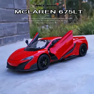 WELLY 1:24 McLaren 675LT Diecast Model Car