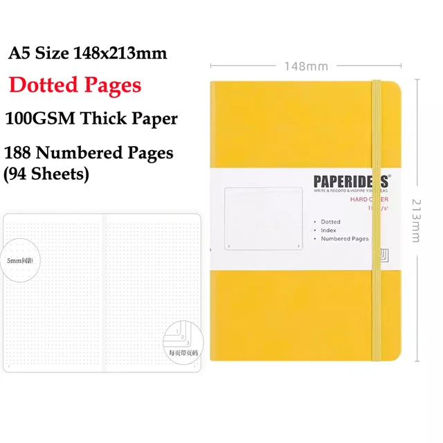 23 Colors A5 Dotted Notebook Journal 20 23 Colors A5 Dotted Notebook Journal - Image 20