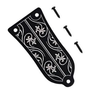 Black Bell-Shaped Guitar Truss Rod Cover 10 S9e6b76f20be04c4399312ad9354756ff4