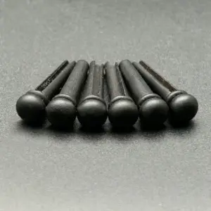 Ebony Bridge Pins Set for Acoustic Guitars 19 S9f6a963483ad4a5b87a5c65585330eeaN