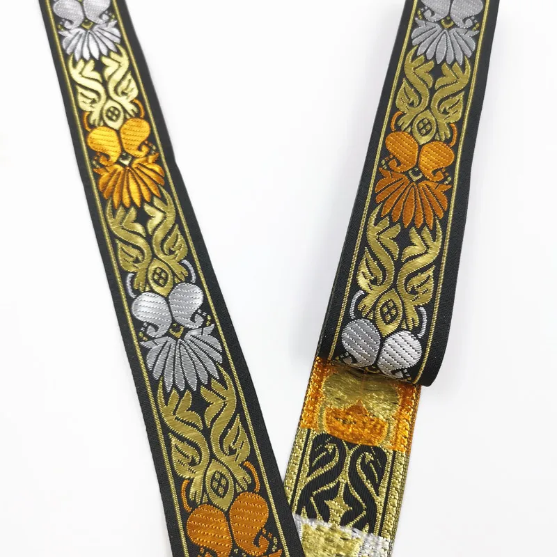 Vintage Ethnic Embroidery Ribbon 33mm 7 Meters 32 Vintage Ethnic Embroidery Ribbon 33mm 7 Meters - Image 32