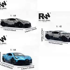 Polished Metallic Silver Toy Car Model 7 Sa00fbddcf44a4c49b774ea4bc3652268N