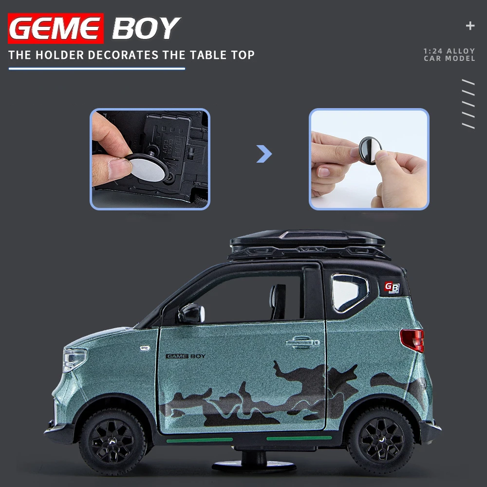 WuLing MINI EV Game Boy Diecast Model 1:24 2 WuLing MINI EV Game Boy Diecast Model 1:24 - Image 2