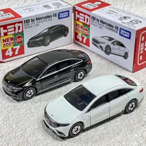 TOMY Mercedes-Benz EQS Miniature Diecast Model 12 Sa0b57e0337f549cda05ad0255302fb8dD