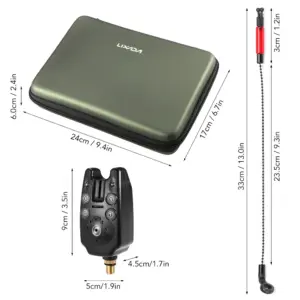 Lixada Fishing Alarm and Swinger Set 12 Sa10881382c464994b126e3b28706026fW