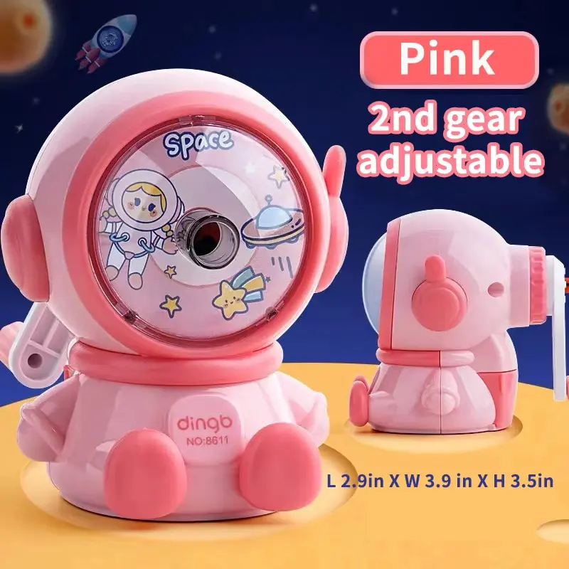 Astronaut Cartoon Manual Pencil Sharpener 8 Astronaut Cartoon Manual Pencil Sharpener - Image 8
