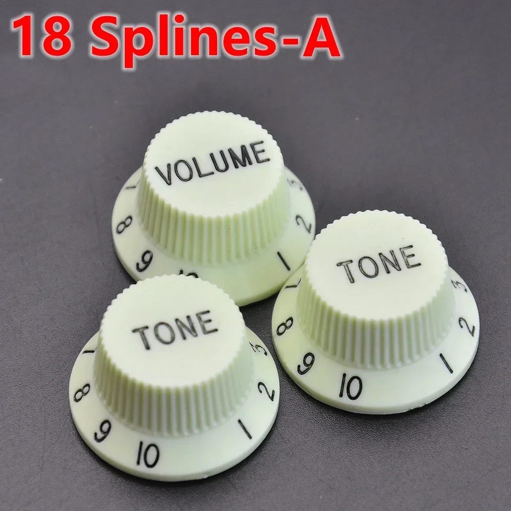 Stratocaster Control Knob Set - 18/24 Spline 10 Stratocaster Control Knob Set - 18/24 Spline - Image 10
