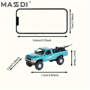 Alloy Mini Pickup Truck Model 1:64 Scale 7 Sa146021dfc8f4ec180d181f47d9011e6v