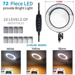 72 LED USB Magnifier with 8X/10X Zoom 18 Sa14696ec489c4705b044c8824e3929cak 2