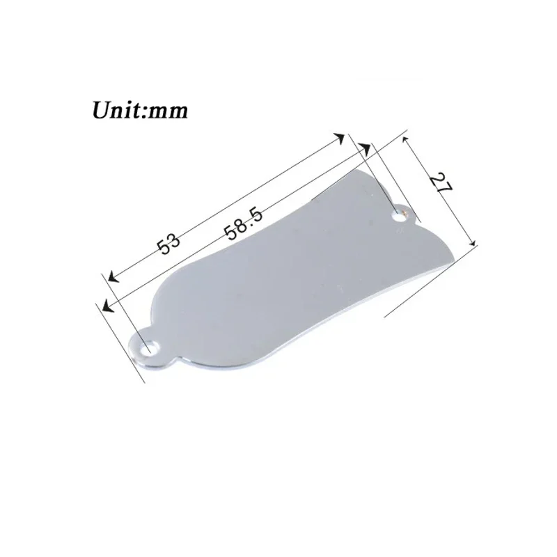 3pcs Bell Shape Metal Truss Rod Covers Set 5 3pcs Bell Shape Metal Truss Rod Covers Set - Image 5