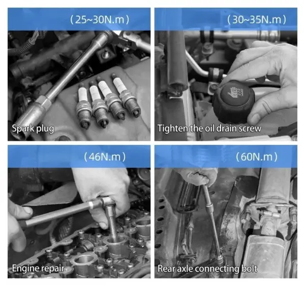 Precision Adjustable Torque Wrench Kit 10-60N.m - Image 6