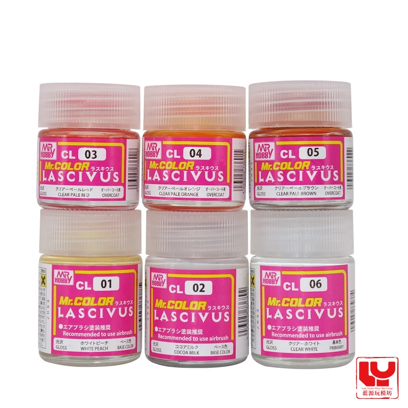 Character Skin Color Nitrocellulose Model Paint Set 5 Character Skin Color Nitrocellulose Model Paint Set - Image 5