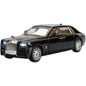 1:24 White Rolls-Royce Phantom Diecast Model 13 Sa180d4d28bab45a79b6069b92ff601e5d