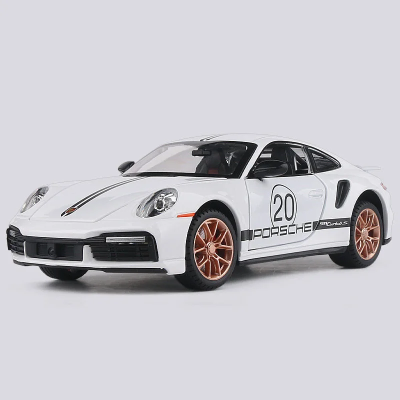 1:24 Porsche 911 Turbo S Diecast Model Car 12 1:24 Porsche 911 Turbo S Diecast Model Car - Image 12