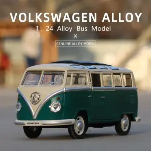 Volkswagen T1 Bus 1:24 Diecast Model Vehicle 15 Sa20e60168a704d4cb2f1e4646b5ef3f8H