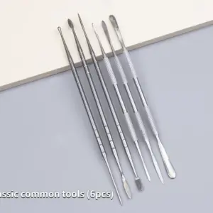 Pottery Sculpture Spatula Stainless Steel WP-231013 49 Sa25e923cc4f64f65b83546e06a7bce128