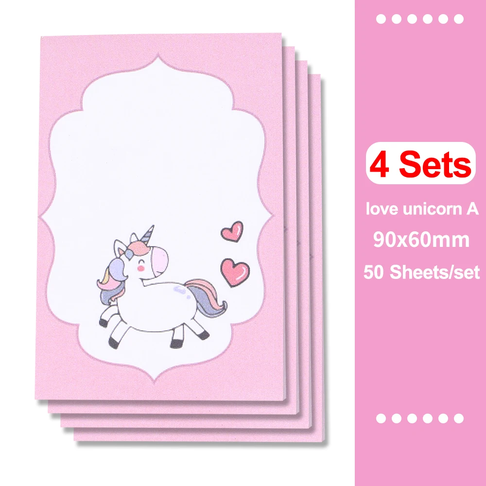 Rainbow Unicorn Memo Pad with 50 Sheets 13 Rainbow Unicorn Memo Pad with 50 Sheets - Image 13