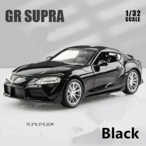 1:32 Yellow Toyota Supra Diecast Model Car 16 Sa299f9a84a5643848943813a63460b55U