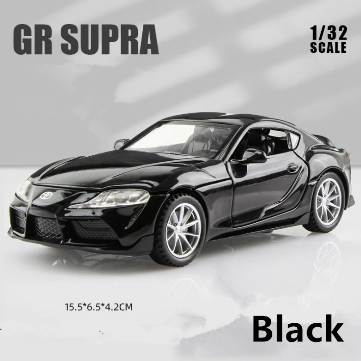 1:32 Yellow Toyota Supra Diecast Model Car 7 1:32 Yellow Toyota Supra Diecast Model Car - Image 7