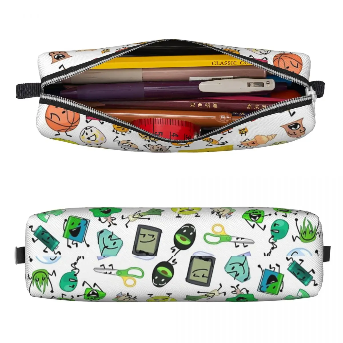 BFDI Inanimate Insanity Colorful Pencil Case 2 BFDI Inanimate Insanity Colorful Pencil Case - Image 2