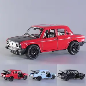 1:36 Scale White LADA NIVA Diecast Model 13 Sa30c3648f5114053b7f2e0218866c6fdR