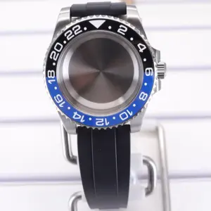 40mm Waterproof Watch Case with Rubber Strap 36 Sa30fd93051324dc4a8d0031eb658e63bJ