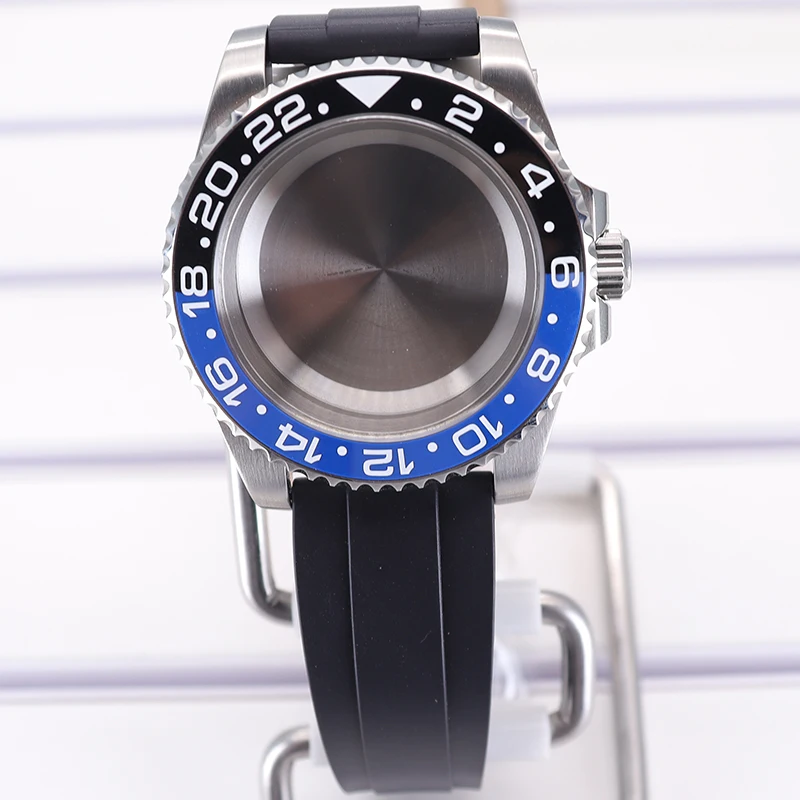 40mm Waterproof Watch Case with Rubber Strap 11 40mm Waterproof Watch Case with Rubber Strap - Image 11
