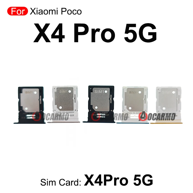 Xiaomi Poco X4 Pro 5G SIM Tray Set 5 Xiaomi Poco X4 Pro 5G SIM Tray Set - Image 5