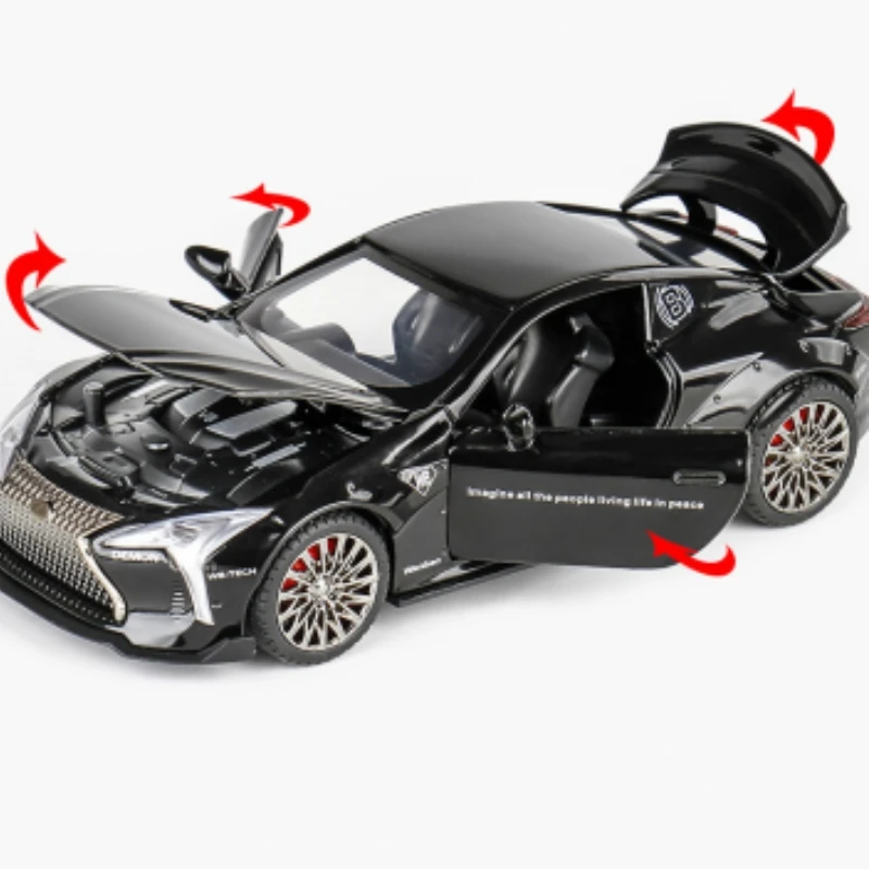 Lexus LC500 1:32 Scale Diecast Model Car 7 Lexus LC500 1:32 Scale Diecast Model Car - Image 7