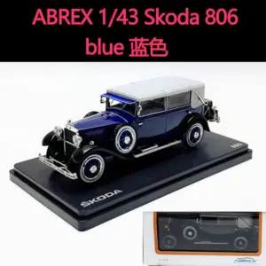Skoda 806 Vintage Model Car in 1/43 Scale 21 Sa3867a256a844c61be5613cb1ed87009M