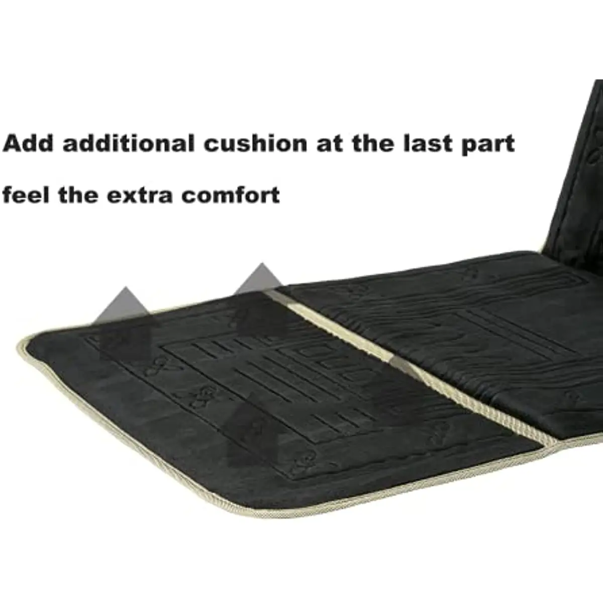 Foldable Muslim Prayer Mat with Backrest Support 3 Foldable Muslim Prayer Mat with Backrest Support - Image 3