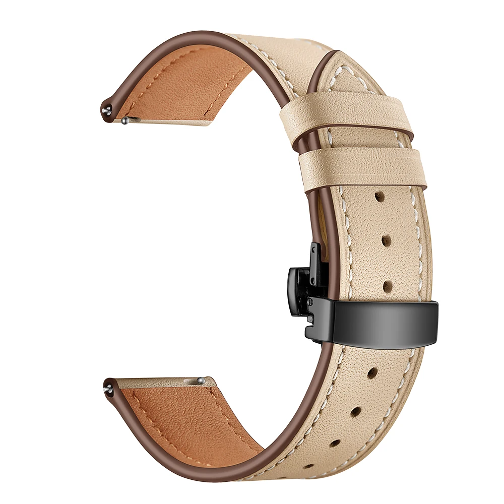 Genuine Cow Leather Watchband for Smartwatches 10 Genuine Cow Leather Watchband for Smartwatches - Image 10