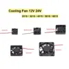 2pcs 12V/24V Cooling Fans for 3D Printers