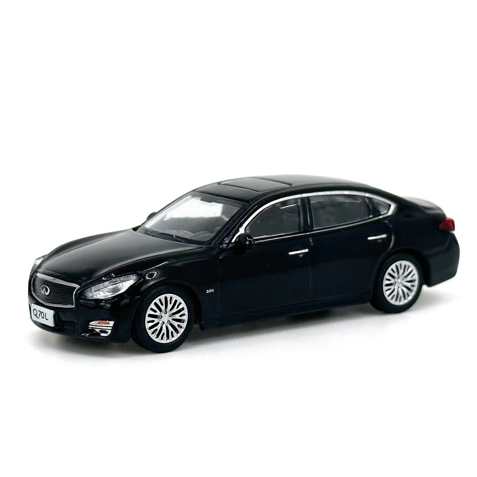 1:64 Scale Black Infiniti Q70L Diecast Model 2 1:64 Scale Black Infiniti Q70L Diecast Model - Image 2