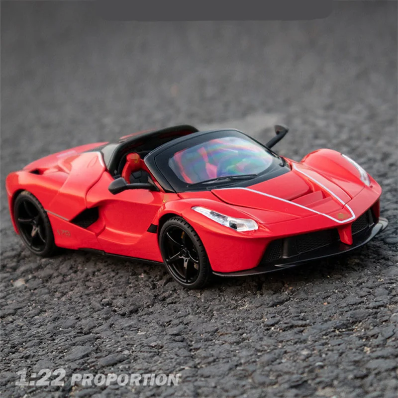 1:24 Ferrari LaFerrari Convertible Diecast Model 3 1:24 Ferrari LaFerrari Convertible Diecast Model - Image 3