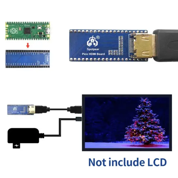 Raspberry Pi Pico HDMI DVI Expansion Board - Image 6