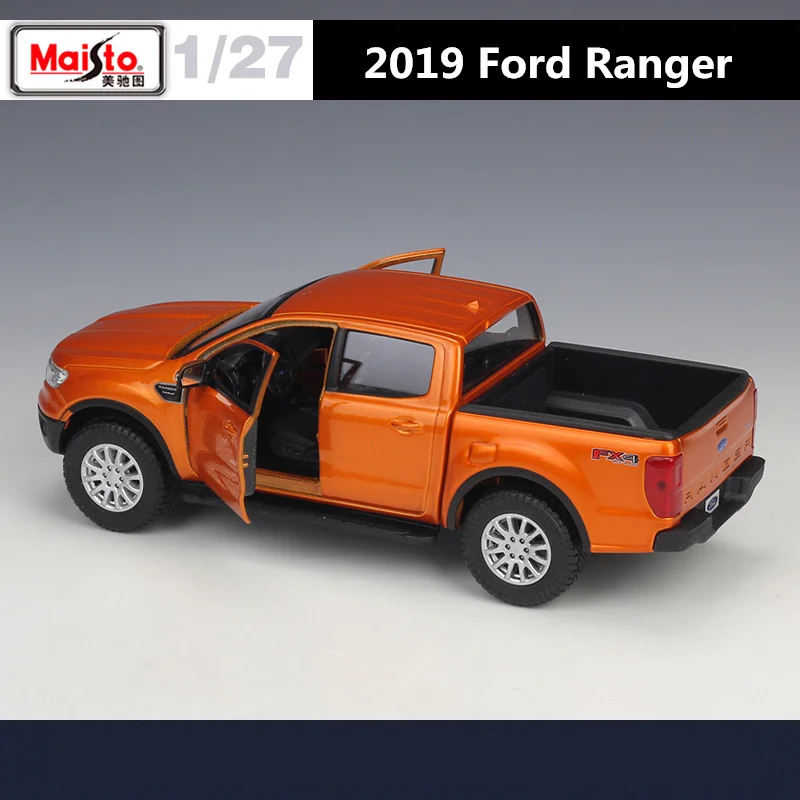 1:24 Diecast 2019 Ford Ranger Pickup Truck 2 1:24 Diecast 2019 Ford Ranger Pickup Truck - Image 2