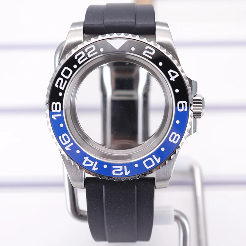 40mm Waterproof Watch Case with Rubber Strap 10 40mm Waterproof Watch Case with Rubber Strap - Image 10