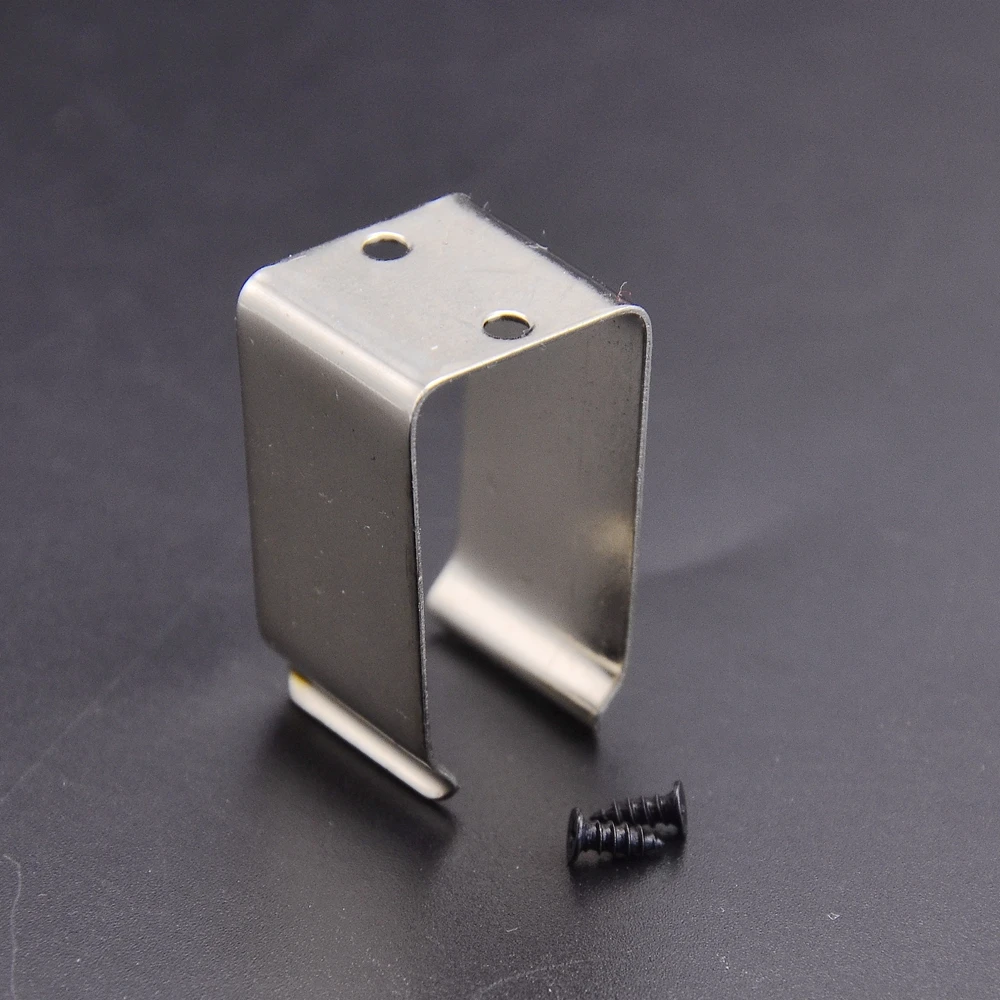 Stainless Steel 9V Battery Clip Holder for Guitars 7 Stainless Steel 9V Battery Clip Holder for Guitars - Image 7