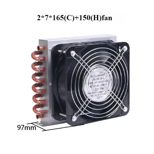 Small Shell Condenser Radiator for Refrigerators - Image 10
