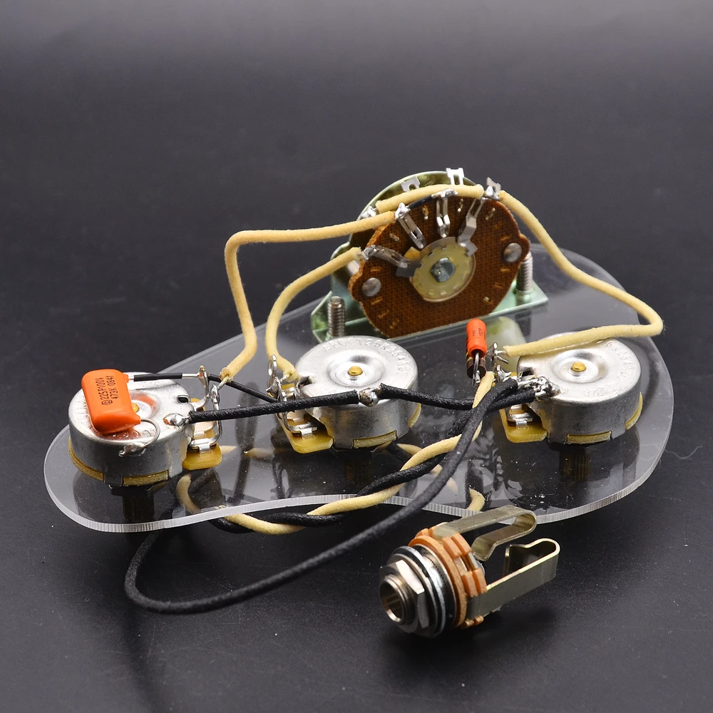 SSS Single Pickups Loaded Guitar Wiring Harness 8 SSS Single Pickups Loaded Guitar Wiring Harness - Image 8