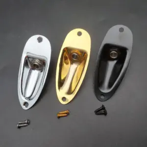 Boat Style 1/4 Inch Guitar Jack Socket Plate 13 Sa80d1a39a6cd4725ab7b850992f075f6B