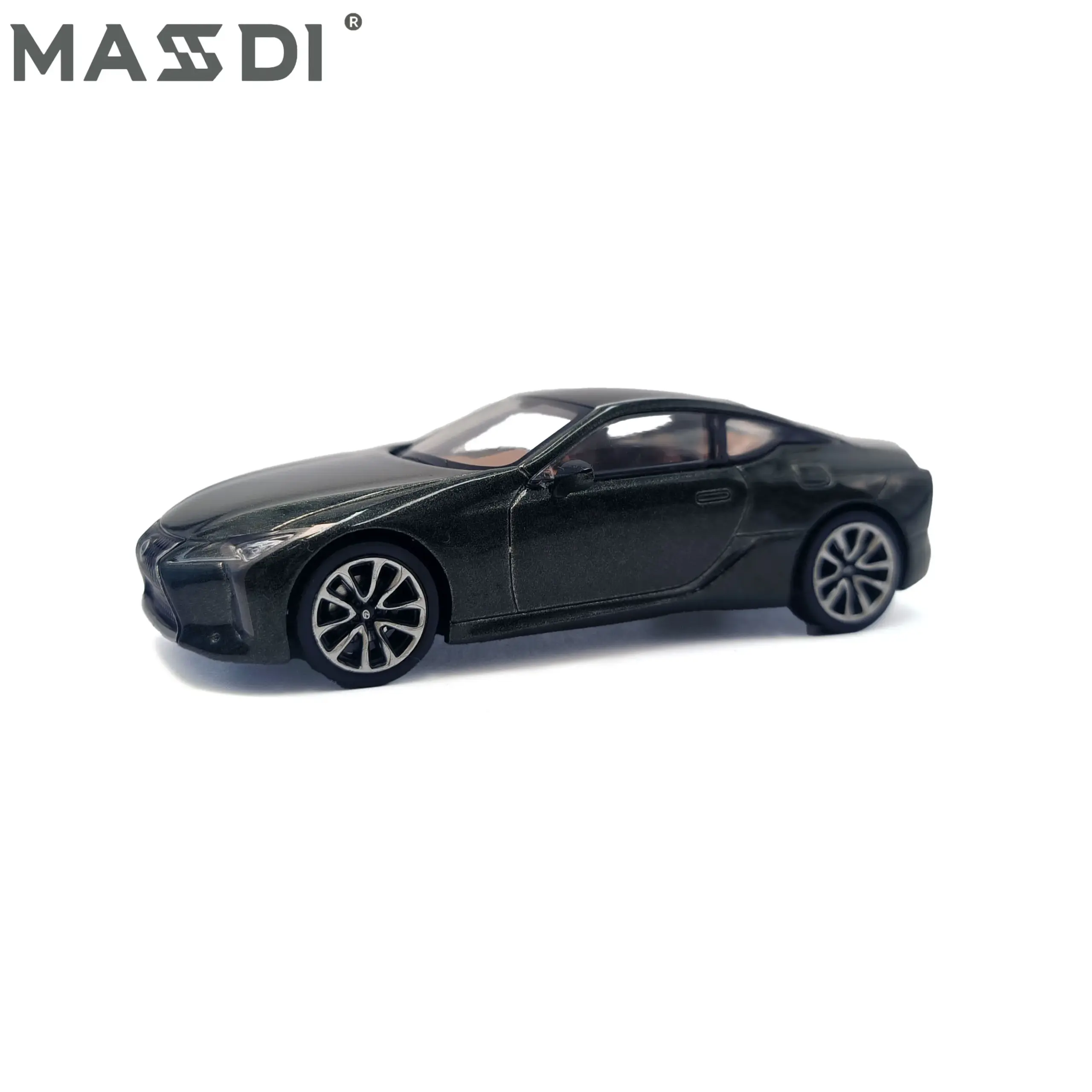 MASDI 1:64 Glossy Black Alloy Car Model 8 MASDI 1:64 Glossy Black Alloy Car Model - Image 8