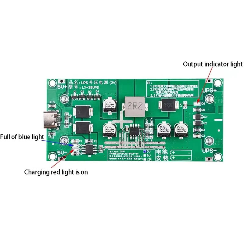 3A 18650 Lithium Battery Boost Module 6 3A 18650 Lithium Battery Boost Module - Image 6