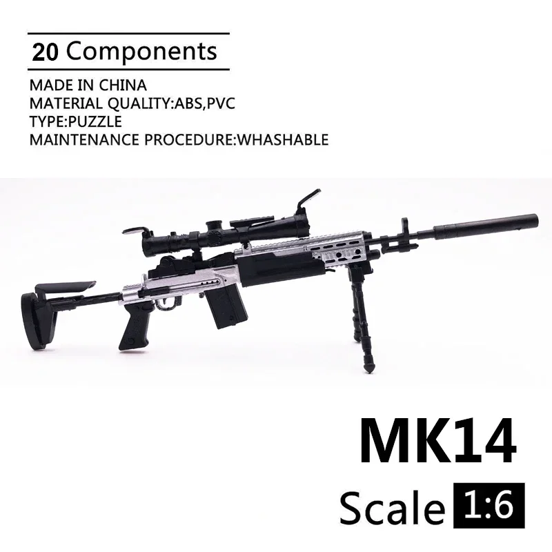 1/6 Scale MK14 MODO Sniper Rifle Model 6 1/6 Scale MK14 MODO Sniper Rifle Model - Image 6