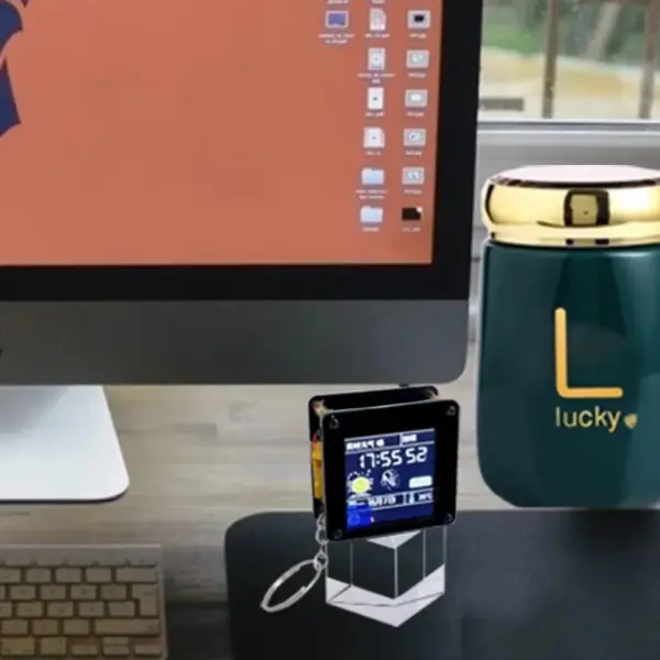 ESP32 C3 Mini LCD Screen Pendant 1.44 Inch - Image 2